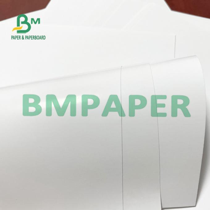 100lb Text Paper Glossy White C2S Art Sheet For Garment Hangtags