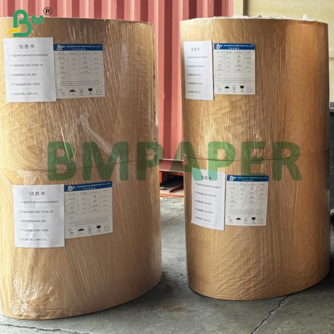 Durable White Base Paper Single Side With Thermal Coating Roll 70gsm