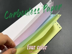 CB CFB CF 50gsm 55gsm NCR কার্বনহীন কাগজ মাল্টি-লিঙ্ক প্রিন্টিং পেপার