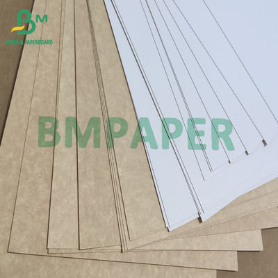 খাদ্য সাদা প্রলিপ্ত ভাঁজ শক্ত কাগজ বোর্ড ক্রাফট ব্যাক পেপার 325gsm
