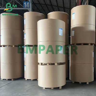 45gsm 48.8gsm নিউজপ্রিন্ট পেপার রোল 650mm 860mm সঙ্গে 500 শীট প্রতি রিম