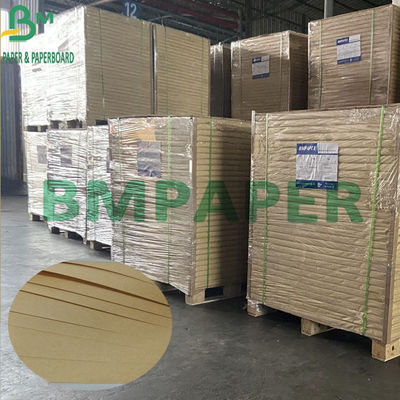 ঢেউতোলা বাক্সের জন্য 150gsm ভার্জিন ব্রাউন ক্রাফট লাইনার পেপার বৃহত্তর স্ট্রেংথ পেপার