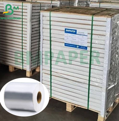 বিয়ার লেবেল মুদ্রণ 70gsm 80gsm জলরোধী ধাতব কাগজ রোল