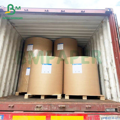 পুনর্ব্যবহারযোগ্য 40gsm G1S ফুড গ্রেড ব্লিচড হোয়াইট এমজি ক্রাফ্ট পেপার