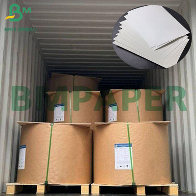 300g+15g পিই ম্যাট একপাশে আবৃত খাদ্য প্যাকেজিং কাগজ সাদা কার্ডবোর্ড