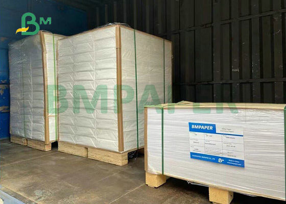 28 x 40 ইঞ্চি মুদ্রণযোগ্য বিশুদ্ধ সাদা 210 গ্রাম এয়ারলাইন বোর্ডিং পাস জন্য তাপ কার্ড শীট কাগজ