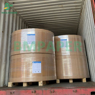 10gsm 15gsm জলরোধী খাদ্য গ্রেড জলীয় প্লাস্টিক মুক্ত কাগজ লেপ kraft কাগজ
