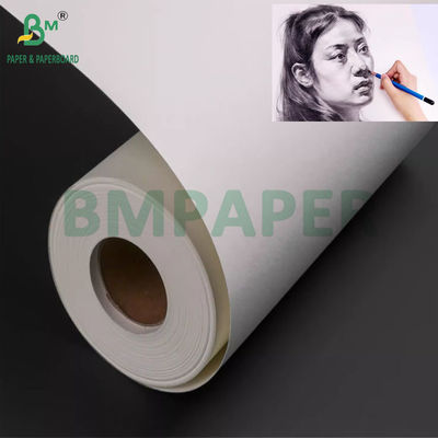 ১৬০ গ্রাম ১৮০ গ্রাম অ-প্রস্তুত আর্ট স্কেচ পেপার রোল 914 মিমি x 50 মিটার