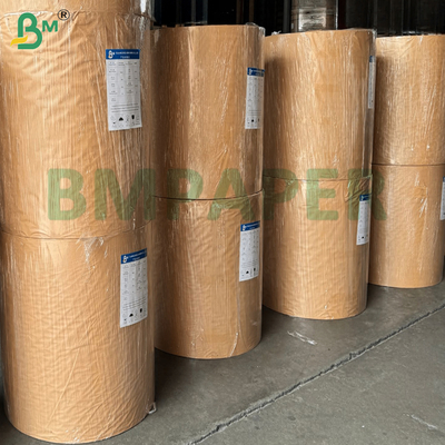 65g সাদা মসৃণ জল প্রতিরোধী উচ্চ ভিজা শক্তি কাগজ বিয়ার লেবেল জন্য