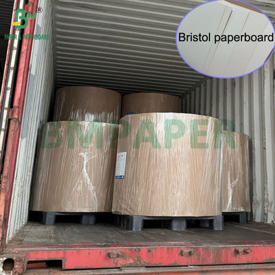 300gsm 350gsm 400gsm কোটিং 1 সাইড ব্রিস্টল পেপার বোর্ড ভাঁজ বাক্সের জন্য 22.5″ × 28.5″