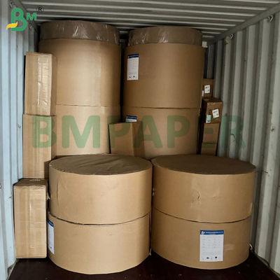 50 গ্রাম 54 গ্রাম ক্রেপ কফি ফিল্টার কাগজ অ-বিরিয়াকৃত, বিরিয়াকৃত সাদা 308 মিমি রোলস