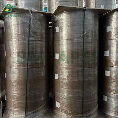 জলরোধী 70g 80g সরাসরি তাপীয় লেবেল স্টিকার জন্য মুখ কাগজ রোলস