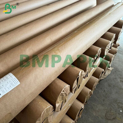 উচ্চ শোষণযোগ্যতা পোল্ট্রি ফার্ম মেঝে কাগজ সাদা 74 সেমি X 200 মিটার রোল