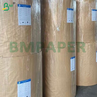 কাগজের ব্যাগ তৈরির জন্য 80/100gsm ব্রাউন ক্রাফট পেপার জাম্বো রোলস