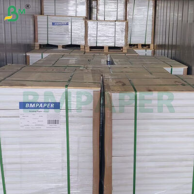 80gsm NCR Carbonless Paper Sheets Middle CFB Paper White Color