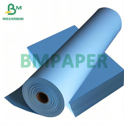 80gsm ক্যাড প্লটার পেপার ইঙ্কজেট প্রিন্ট ব্লু রোল 310mm 620mm x 150m দৈর্ঘ্য