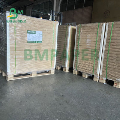গ্লস C2S হোয়াইট টেক্সট সিল্ক গ্লস পেপার 120gsm 148gsm ম্যাগাজিন পৃষ্ঠার জন্য 635 X 965mm