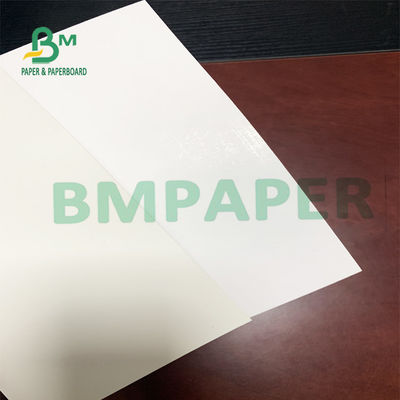 190gsm - 400gsm হোয়াইট বোর্ড পেপার একপাশে প্রলিপ্ত ভাঁজ প্রতিরোধ