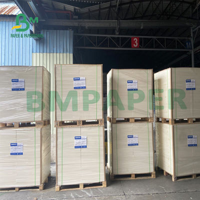 190gsm - 400gsm হোয়াইট বোর্ড পেপার একপাশে প্রলিপ্ত ভাঁজ প্রতিরোধ