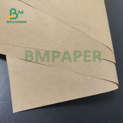 শিল্প ব্যাগের জন্য 70gsm Unbleached স্যাক গাঢ় বাদামী কারুকাজ কাগজ উচ্চ শক্তি