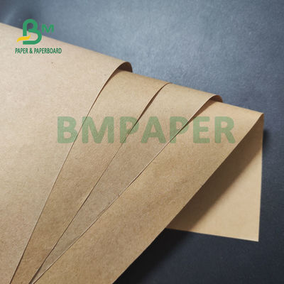 শিল্প ব্যাগের জন্য 70gsm Unbleached স্যাক গাঢ় বাদামী কারুকাজ কাগজ উচ্চ শক্তি