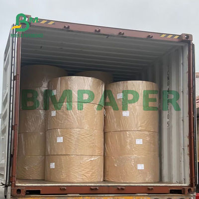 ফুড গ্রেড ব্রাউন ক্রাফট র‌্যাপিং পেপার রোল 300g + 15g PE লেপ প্যাকেজিংয়ের জন্য