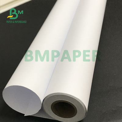 ইঞ্জিনিয়ারিং অঙ্কন 508 মিমি জন্য 80gsm উচ্চ তাপমাত্রা CAD প্লটার পেপার রোল