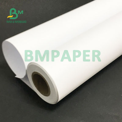 ইঞ্জিনিয়ারিং অঙ্কন 508 মিমি জন্য 80gsm উচ্চ তাপমাত্রা CAD প্লটার পেপার রোল