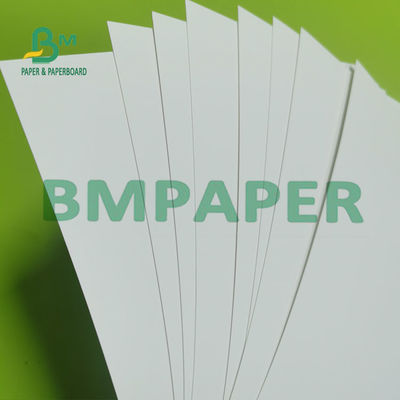 325g 37 × 25'' ফ্রিজার পেপার রোল, ব্লিচড ফুড গ্রেড হোয়াইট লেপযুক্ত বোর্ড গ্রীস প্রতিরোধী