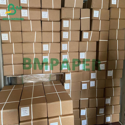 24&quot; 30&quot; 36&quot; × 50 ইয়াডস সহ 20LB হোয়াইট বন্ড পেপার রোল CAD প্লটার পেপার