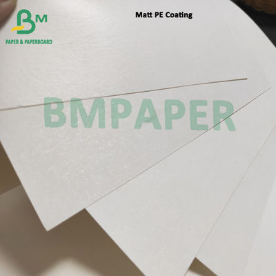 1 PE 2 PE প্রলিপ্ত Uncoated সহ কাস্টমাইজড হোয়াইট কাপ স্টক পেপার বোর্ড