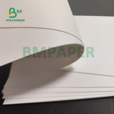 ফাস্ট ফুড লাঞ্চ বক্স প্যাকেজের জন্য 230gsm + 15g PE সাদা গ্রীসপ্রুফ কাগজ 700mm