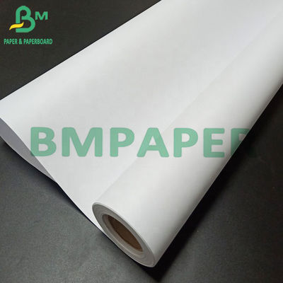 24&quot; X 500ft CAD প্লটার পেপার রোল, পোশাক শিল্পের জন্য ইঙ্কজেট বন্ড পেপার