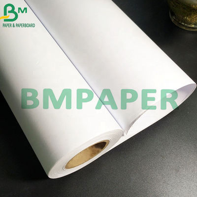 24&quot; X 500ft CAD প্লটার পেপার রোল, পোশাক শিল্পের জন্য ইঙ্কজেট বন্ড পেপার