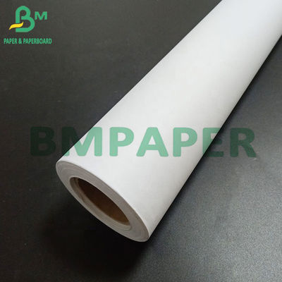 24&quot; X 500ft CAD প্লটার পেপার রোল, পোশাক শিল্পের জন্য ইঙ্কজেট বন্ড পেপার