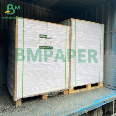 খাদ্য কন্টেইনার প্যাকেজিংয়ের জন্য 215gsm সাদা প্রলিপ্ত ফ্রিজার পেপার রোল
