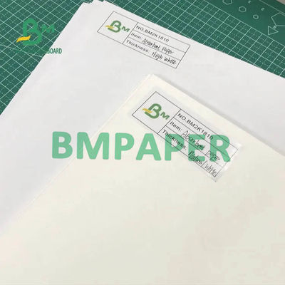 শীটে 0.4MM 340G উচ্চ বাল্ক সাদা শোষণকারী ব্লটার পেপার 445MM 610MM 889MM