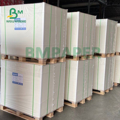 270gsm হোয়াইট ফ্রিজার পেপার রোল বোর্ড ফ্রেশ ফুড প্যাকেজিংয়ের জন্য হাই বাল্ক 30 X 22.5"