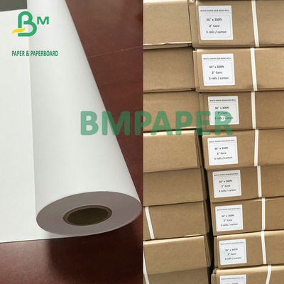 এইচপি প্রিন্টারের জন্য ওয়াইড ফরম্যাট 20LB CAD বন্ড রোল 30'' x 150'' 2'' কোর