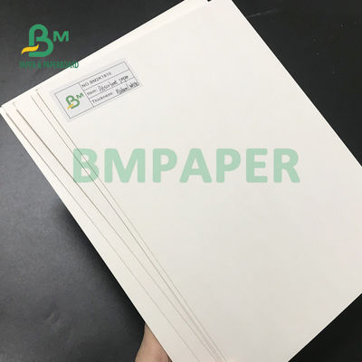 উচ্চ বাল্ক প্রাকৃতিক সাদা Uncoated আর্দ্রতা শোষণ বোর্ড 1.5 মিমি পুরুত্ব