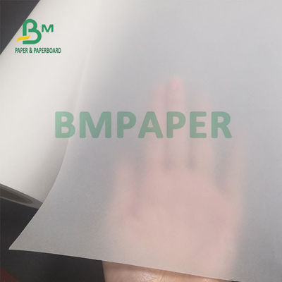 স্কেচ পেইন্টিংয়ের জন্য 80gsm স্বচ্ছ সাদা ট্রেসিং পেপার রোল 20'' x 50 গজ