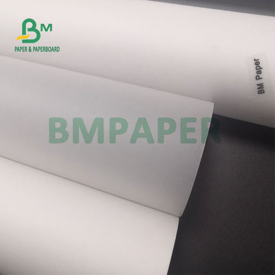 স্কেচ পেইন্টিংয়ের জন্য 80gsm স্বচ্ছ সাদা ট্রেসিং পেপার রোল 20'' x 50 গজ