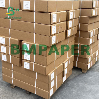 ফটোকপি পেপার রোলের জন্য 80g 914x50m প্যাপেল প্লটার ইঙ্ক-জেট হোয়াইট