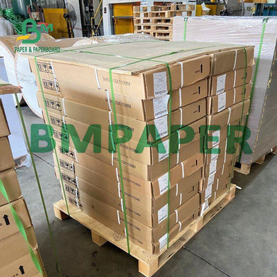 ফটোকপি পেপার রোলের জন্য 80g 914x50m প্যাপেল প্লটার ইঙ্ক-জেট হোয়াইট