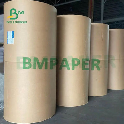 সিমেন্ট ব্যাগের জন্য 70gsm এক্সটেনসিবল আনব্লিচড ক্রাফট পেপার রোলস 1020mm 510mm