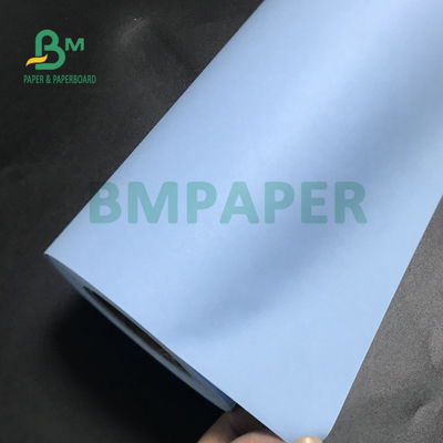 ডিজাইন চিত্রের জন্য 80gsm 440mm X 100m একক পার্শ্ব ব্লুপ্রিন্ট কাগজ