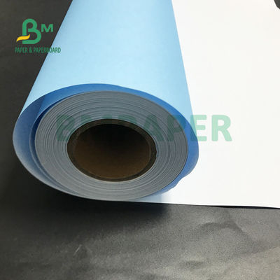 80gsm উচ্চ তাপমাত্রা প্রতিরোধের একপাশে নীল প্রকৌশল কপি কাগজ