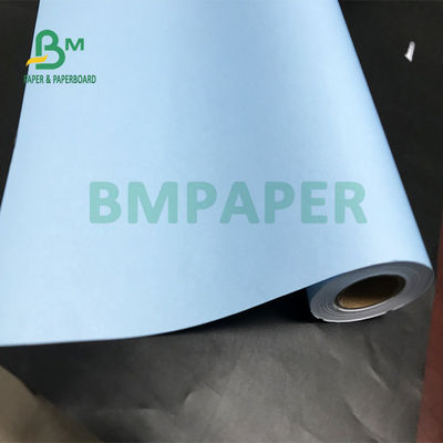 80gsm উচ্চ তাপমাত্রা প্রতিরোধের একপাশে নীল প্রকৌশল কপি কাগজ