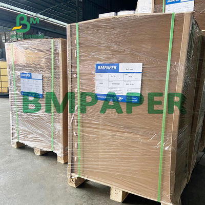 তেল-প্রমাণ প্যালেট লাইনারের জন্য 1600MM PE প্রলিপ্ত তাপ সীল ক্রাফট পেপার