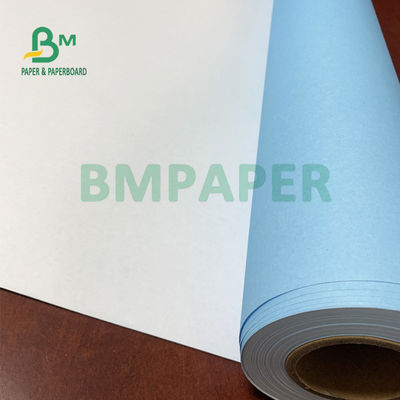 ইঞ্জিনিয়ারিং এর জন্য 80gsm ওয়ান সাইড ব্লু CAD প্লটার পেপার 610mm X 150m
